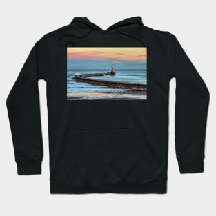 Roker Pier and Lighthouse Sunderland Hoodie